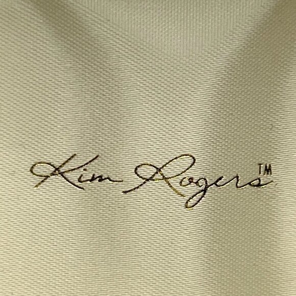 KIM ROGERS Gold Brooch / Pin - Picture 4 of 4